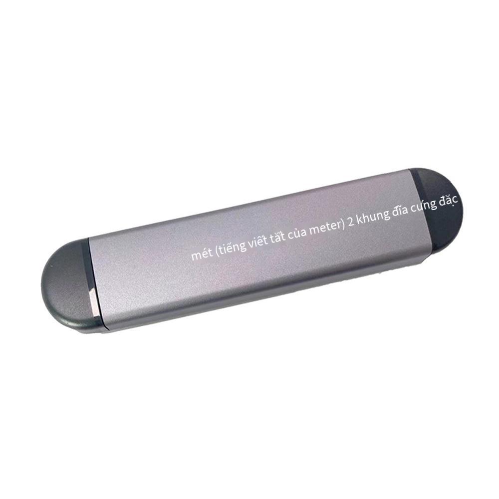 Hộp đĩa cứng giao thức kép M.2 SSD Nvme NGFF giá thấp nhất sata giao diện ngoài m.2 sang usb/type-c