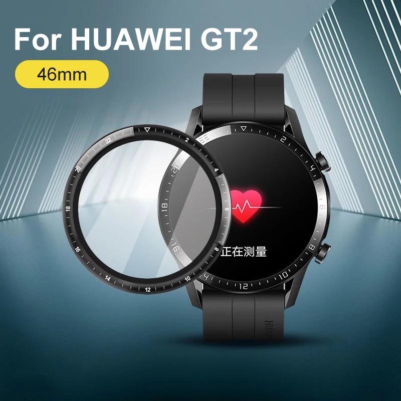 ［Tặng 1 miếng 2D khi mua 2 miếng 3D Cường lực màn hình 3D Cạnh Cong Full mặt kính cho Huawei Watch GT2 46mm