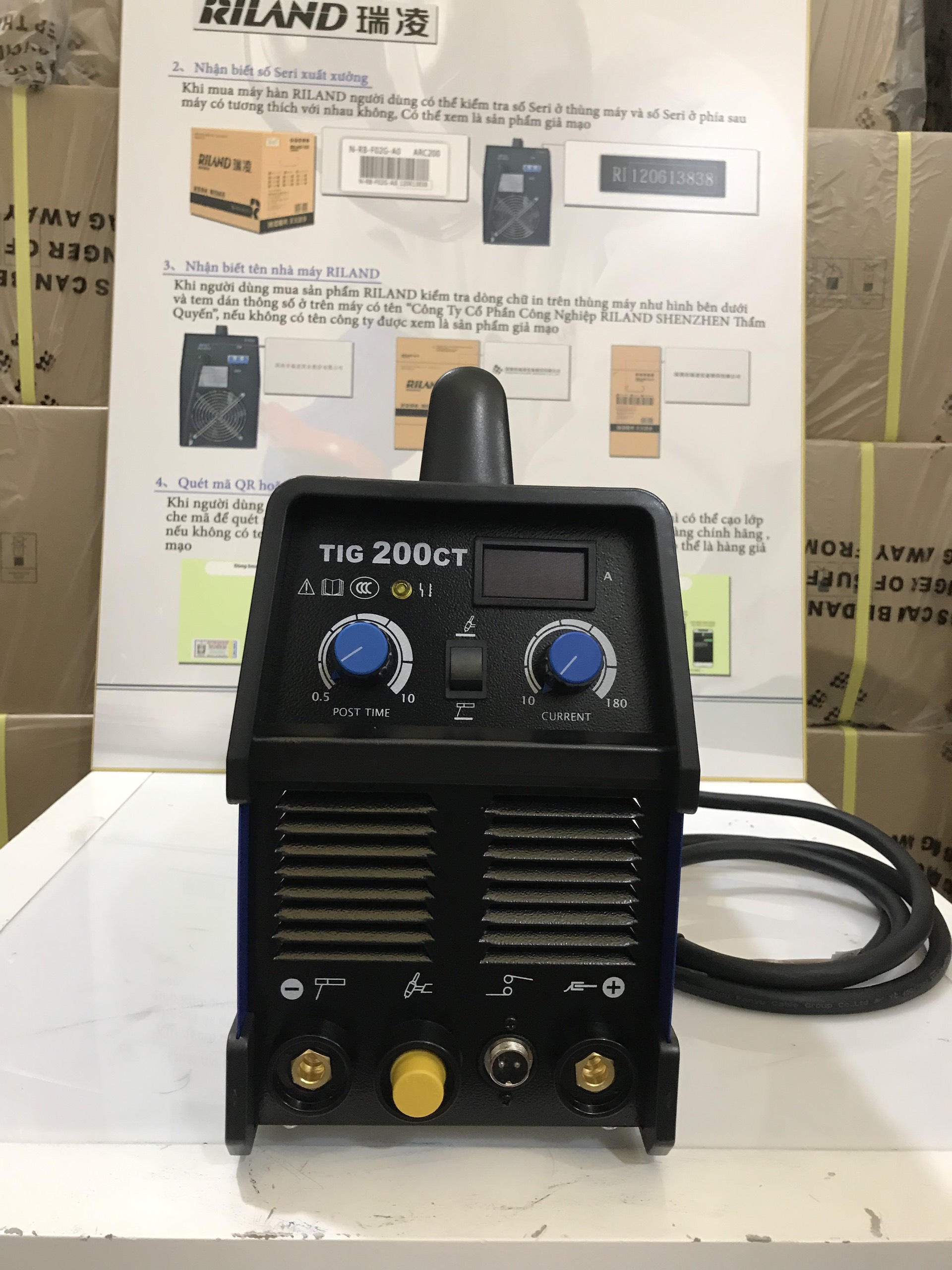 Máy hàn TIG Riland DC 200CT Inverter