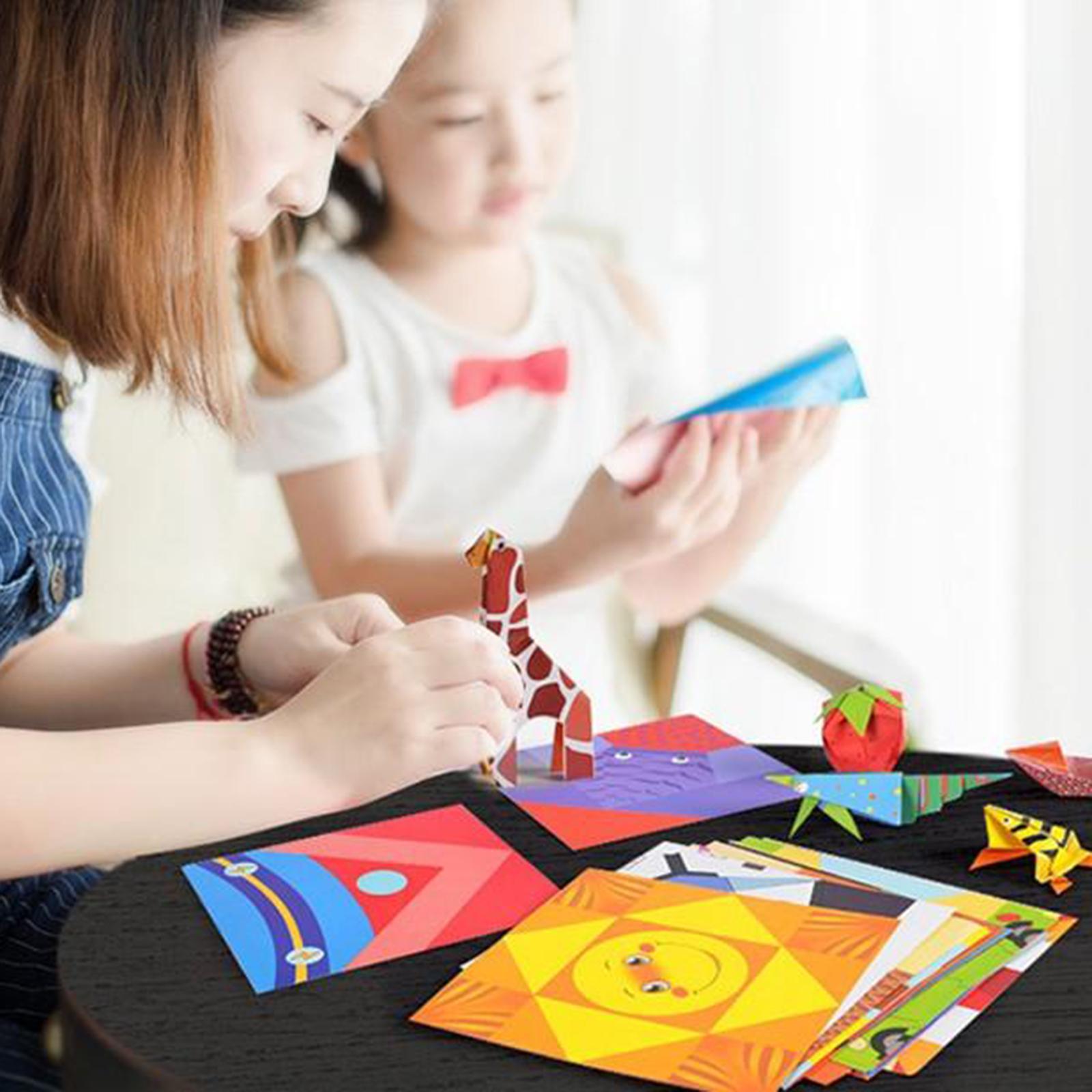 Origami Paper Paper Baby Education Toys for Craft Lessons Kids Gift Animal