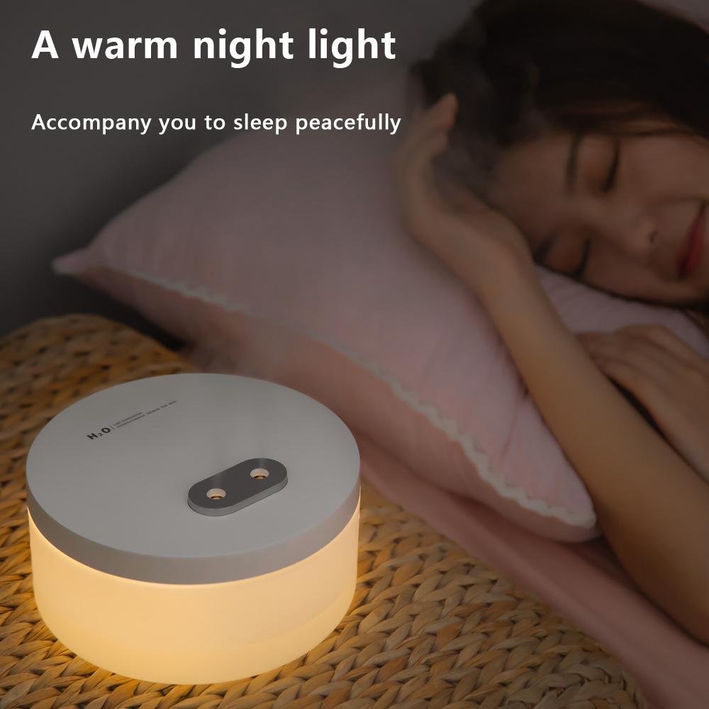 1.0L Dung Lượng Lớn Máy Tạo Độ Ẩm Không Khí Kép Phun 2200MAh Sạc USB Không Dây Siêu Âm Nồi Cơm Điện Từ Hương Thơm Khuếch Tán Ánh Sáng Phun Sương Tạo Ẩm Hình Ếch Con