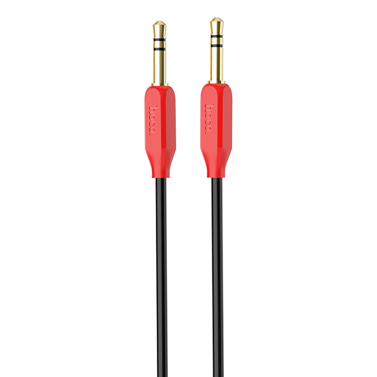 Cáp Hoco UPA11 AUX 3.5mm - Tặng Dây Cuốn Cáp-Hàng Chính Hãng - đỏ- Màu ngẫu nhiên