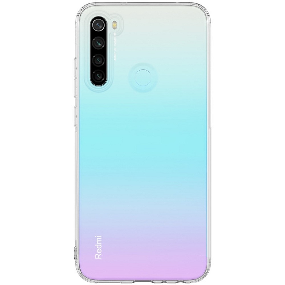 Ốp lưng silicon dẻo trong suốt dành cho Xiaomi Redmi Note 8 - Hàng cao cấp