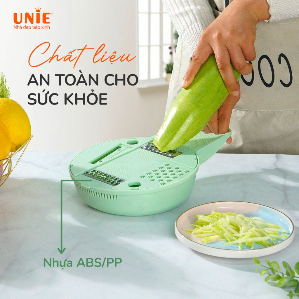 Bộ dụng cụ cắt thái rau củ đa năng Unie USM10