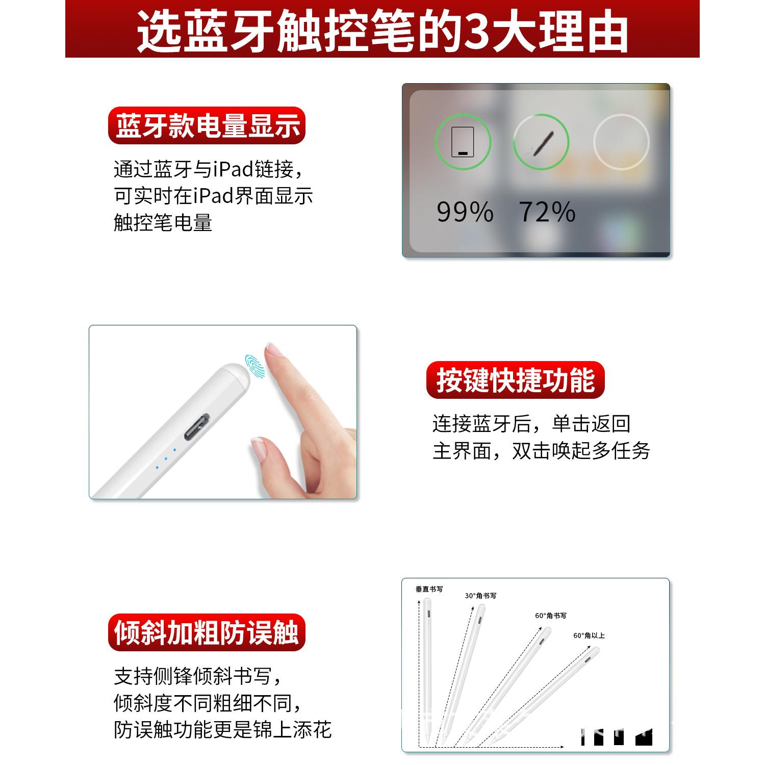 Phong cách mới nhất bút điện dung hoạt động bút di động máy tính bảng đa năng thích hợp cho ipad Apple Huawei Android Xiaomi bút cảm ứng màn hình cảm ứng