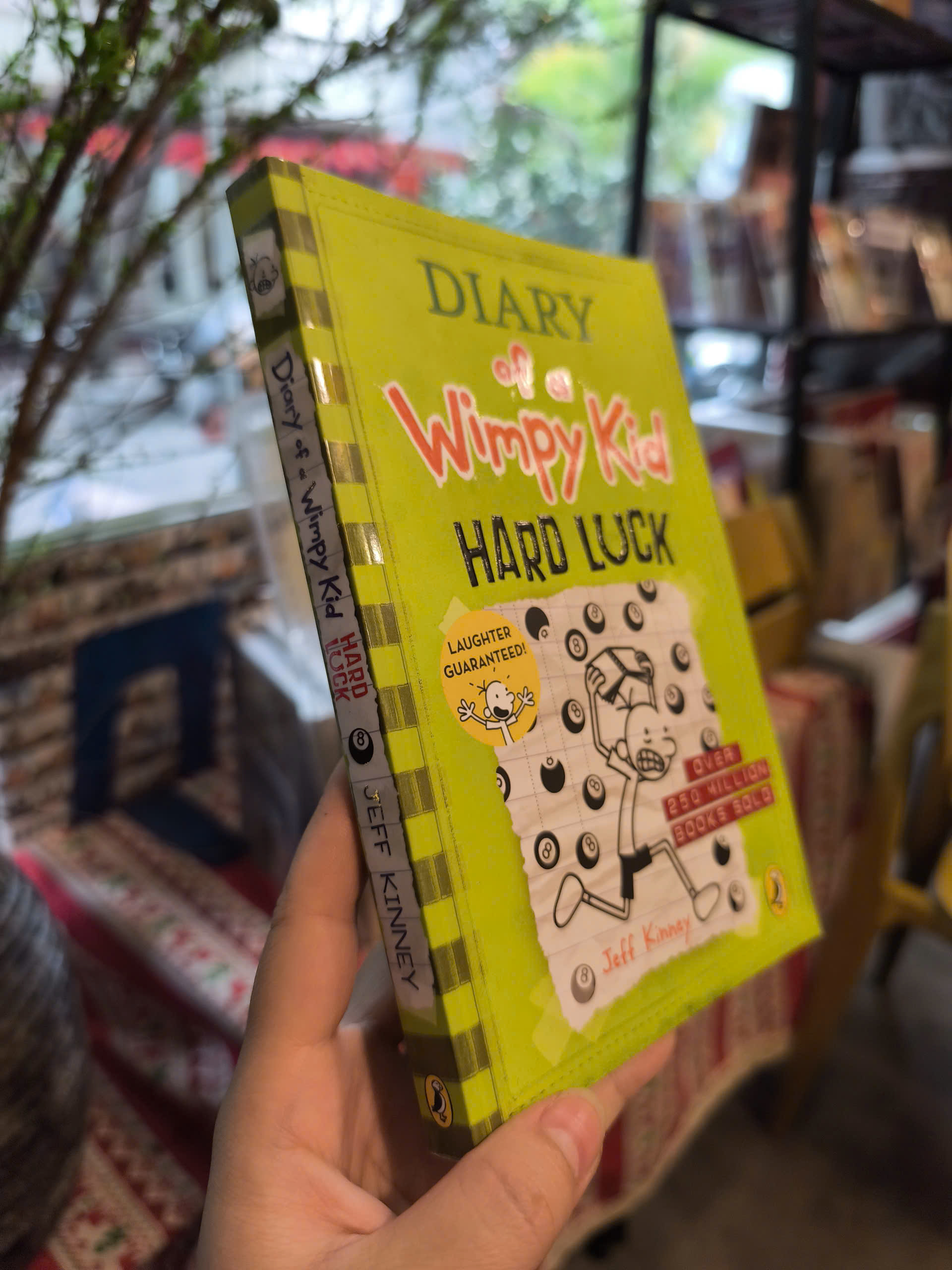 Sách - Diary of a Wimpy Kid: Hard Luck (Book 8) by Jeff Kinney - Fiction/Middle Grade/Humor