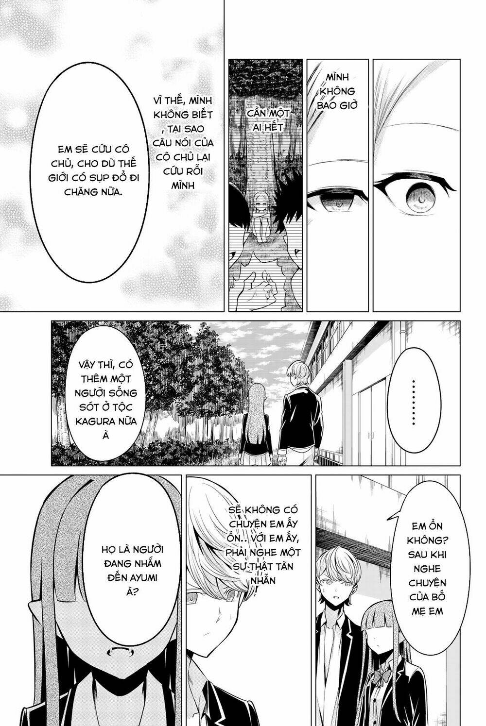 sekai ka kanojo ka erabenai chapter 32 33