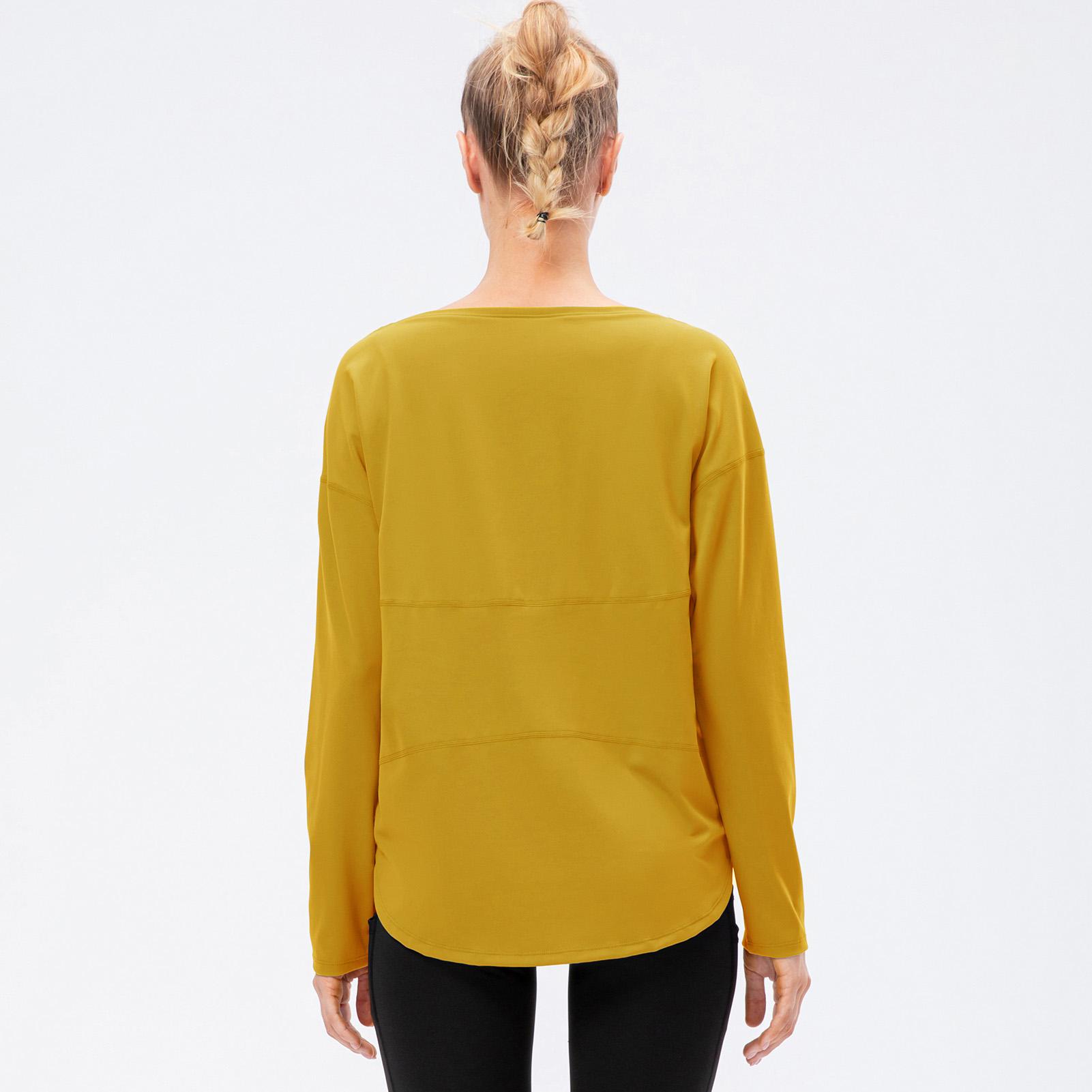 Áo thun thoáng khí cho nữ tập thể dục, yoga dài tay