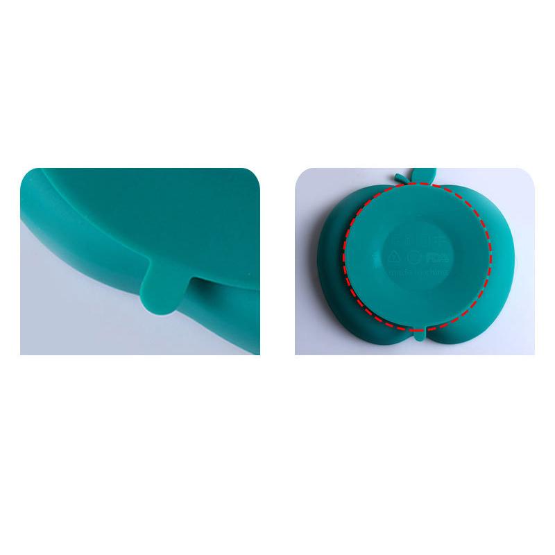Bộ Đồ Ăn Trẻ Em Cho Bé Ăn Dặm Silicone Đĩa Thức Ăn 1 Lưới Món Ăn Tấm Trẻ Em Ăn Nhẹ Khay Chống Trơn Trượt vòi Hút Bát