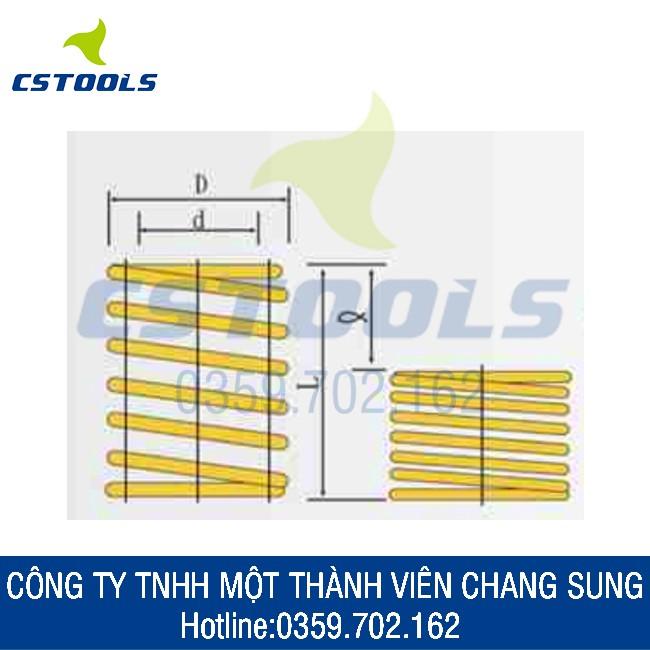 LÒ XO NÉN MÀU ĐỎ M12+14+16+18