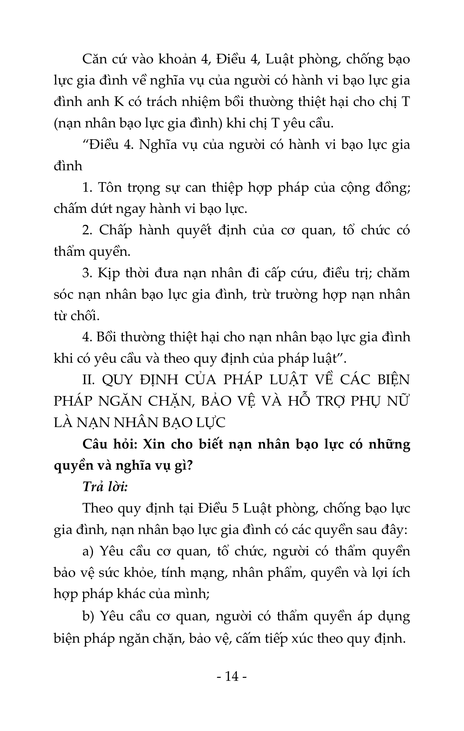 Ngăn Chặn Bạo Lực Đối Với Phụ Nữ Và Trẻ Em Gái