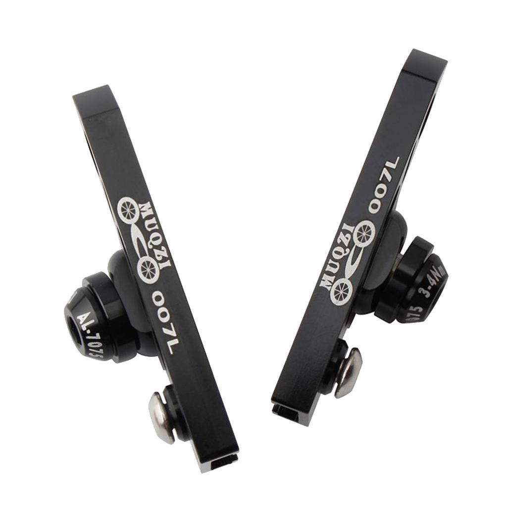 2x1Pair Bike C Brake Pads Blocks Shoes Cycling Black