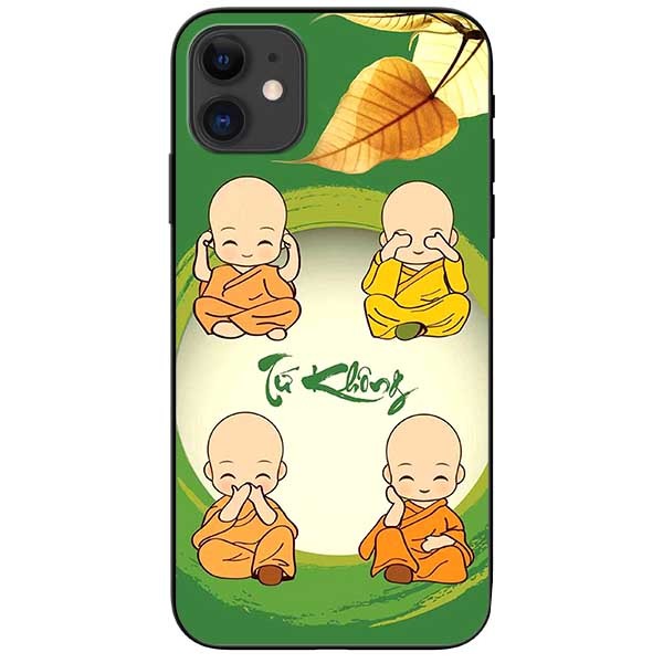Ốp lưng dành cho Iphone 12 mẫu Chú Tiểu Tứ Không Xanh Lá