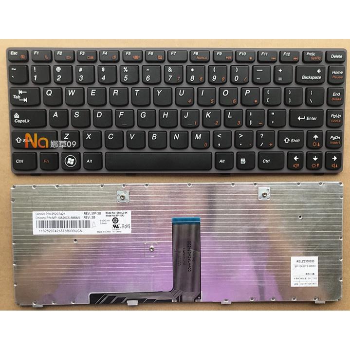 Bàn phím tiếng anh dành cho Lenovo G480 G480A G485 G485A Z480 Z485