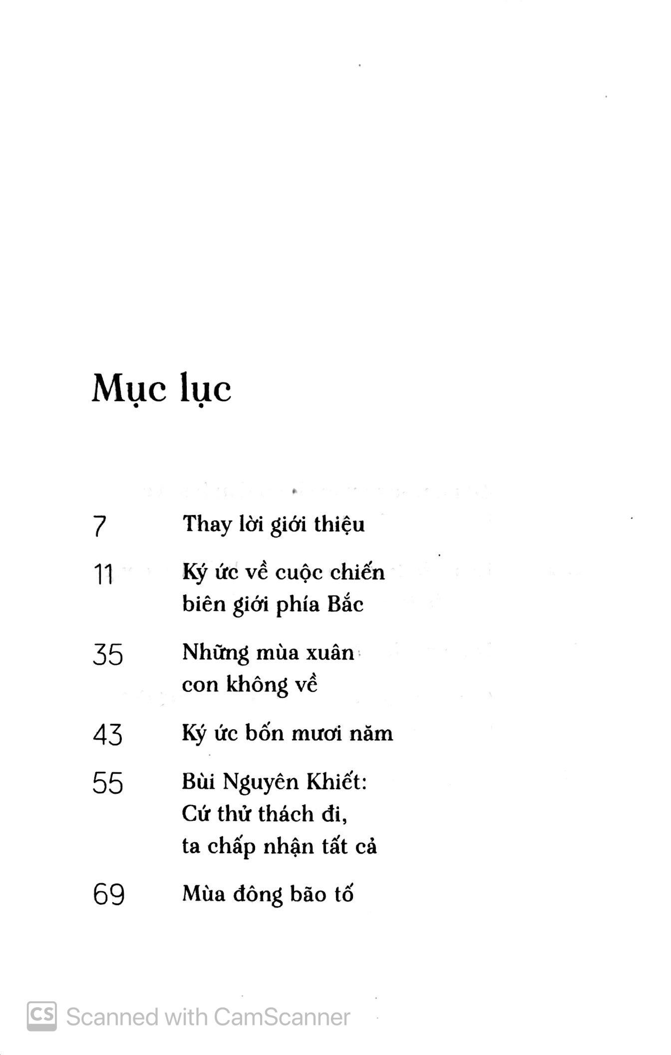 Sách Những Mùa Xuân Con Không Về