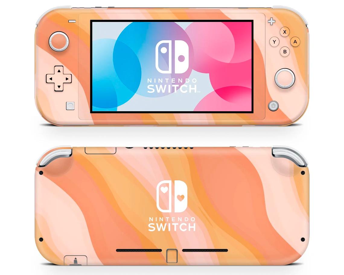 Skin decal dán Nintendo Switch Lite mẫu vân marble (dễ dán, đã cắt sẵn)