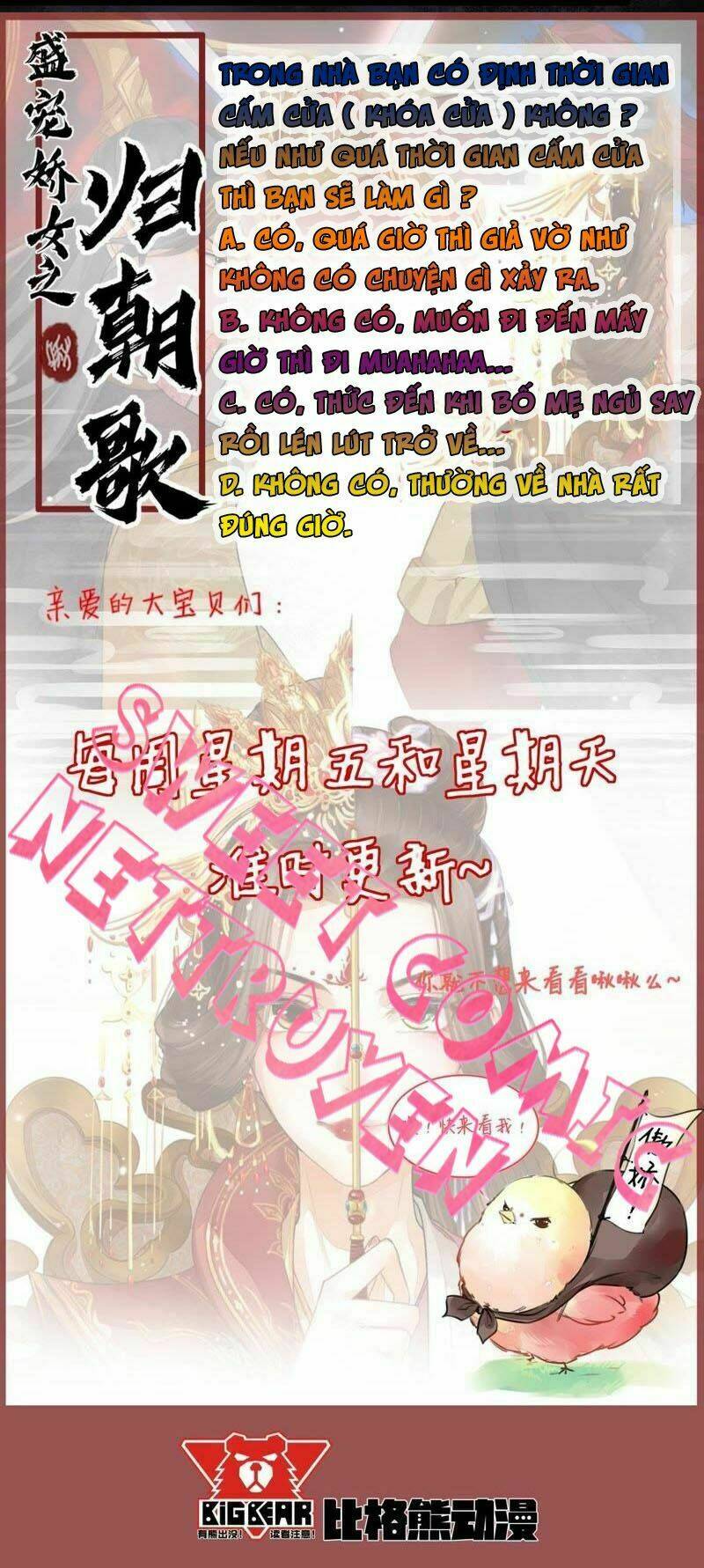 thịnh sủng kiều nữ trở về triều ca chapter 7 25