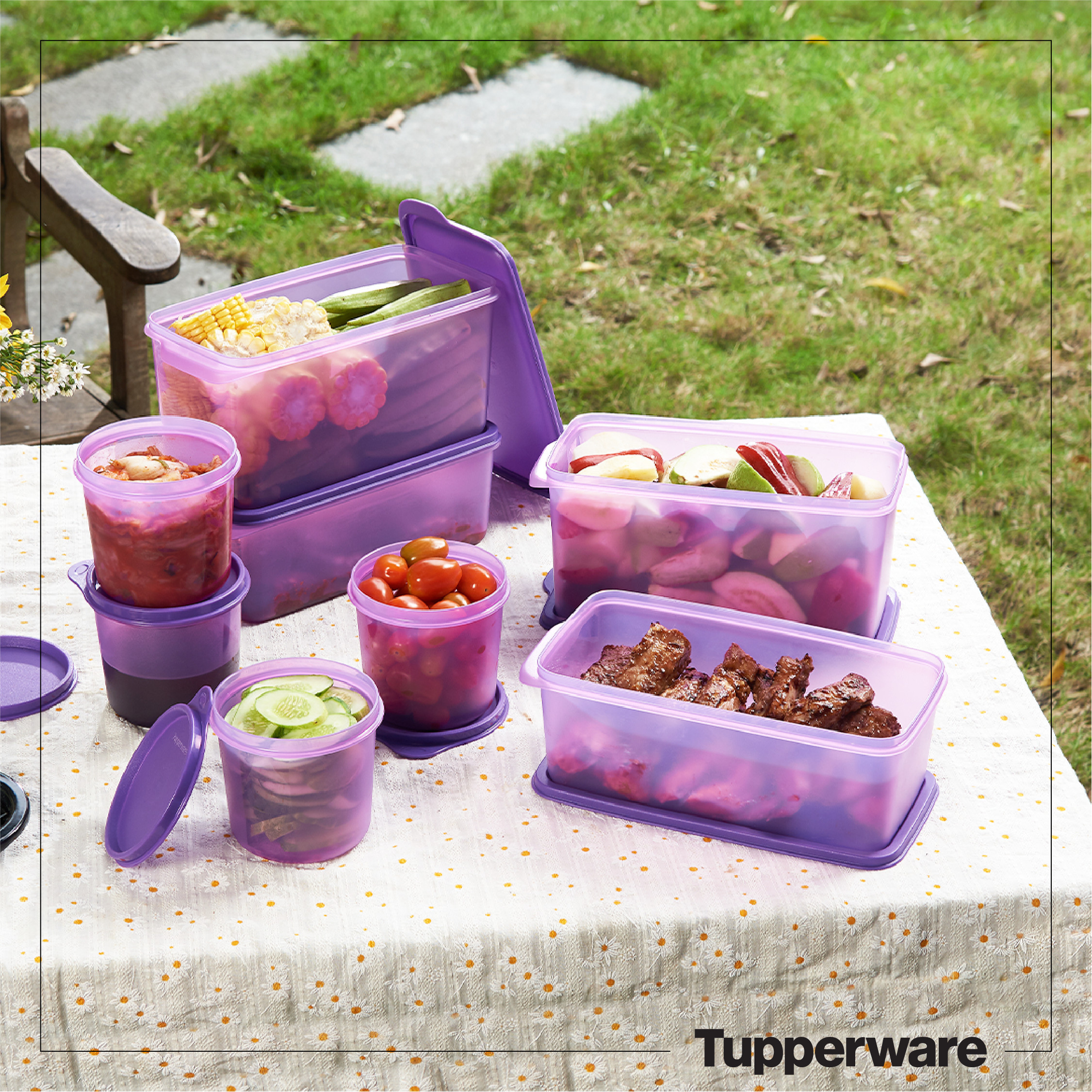 Bộ hộp Bảo quản thực phẩm Freshness Collection TUPPERWARE CHÍNH HÃNG