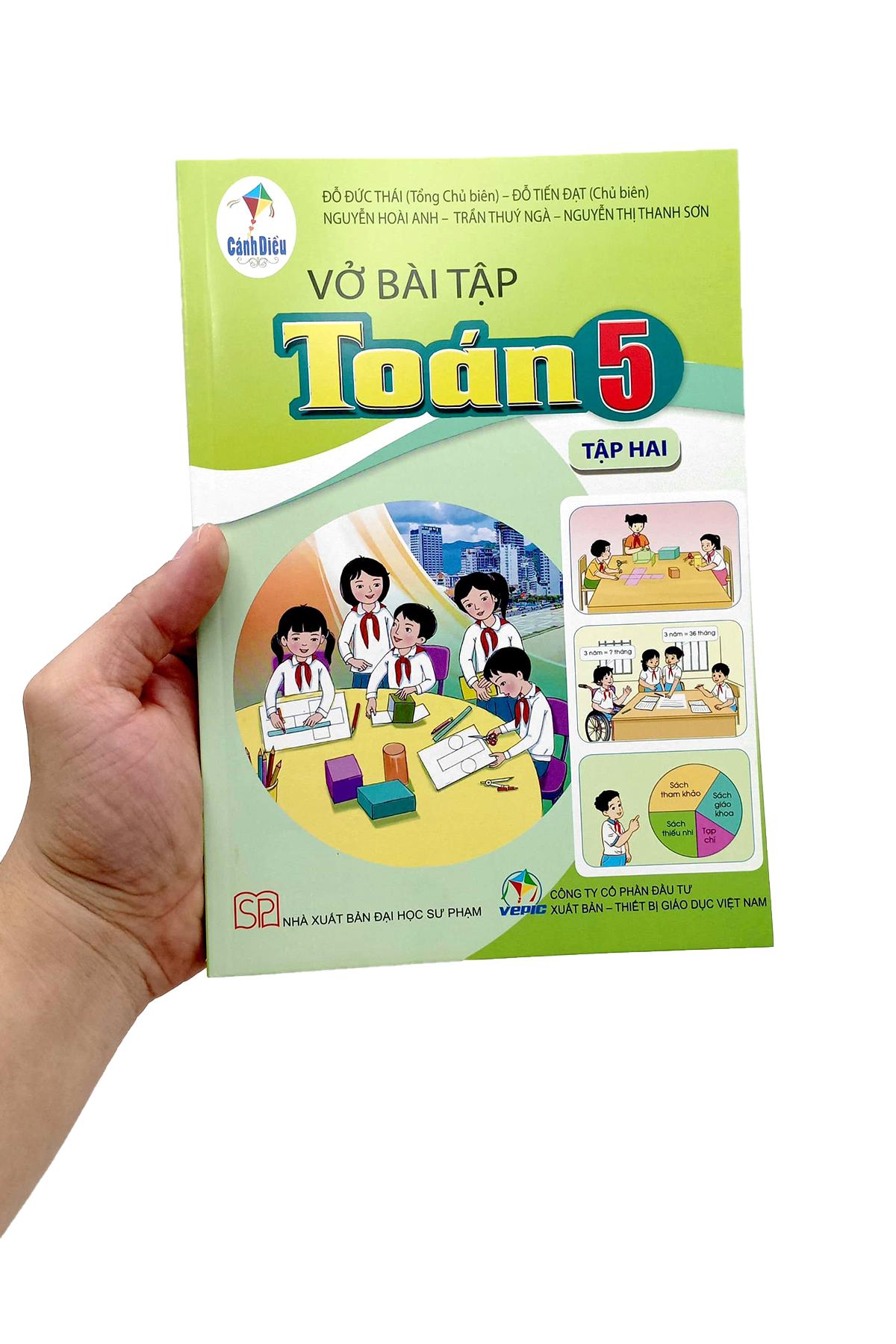 Vở Bài Tập Toán 5 - Tập 2 (Cánh Diều) (Chuẩn)