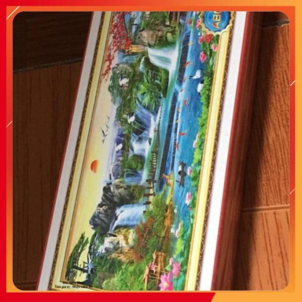 Combo tranh đính đá phong cảnh 150x70cm