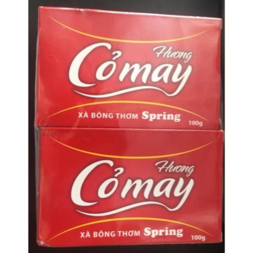 Combo 6 bánh Xà Bông Thơm Cỏ May 100g