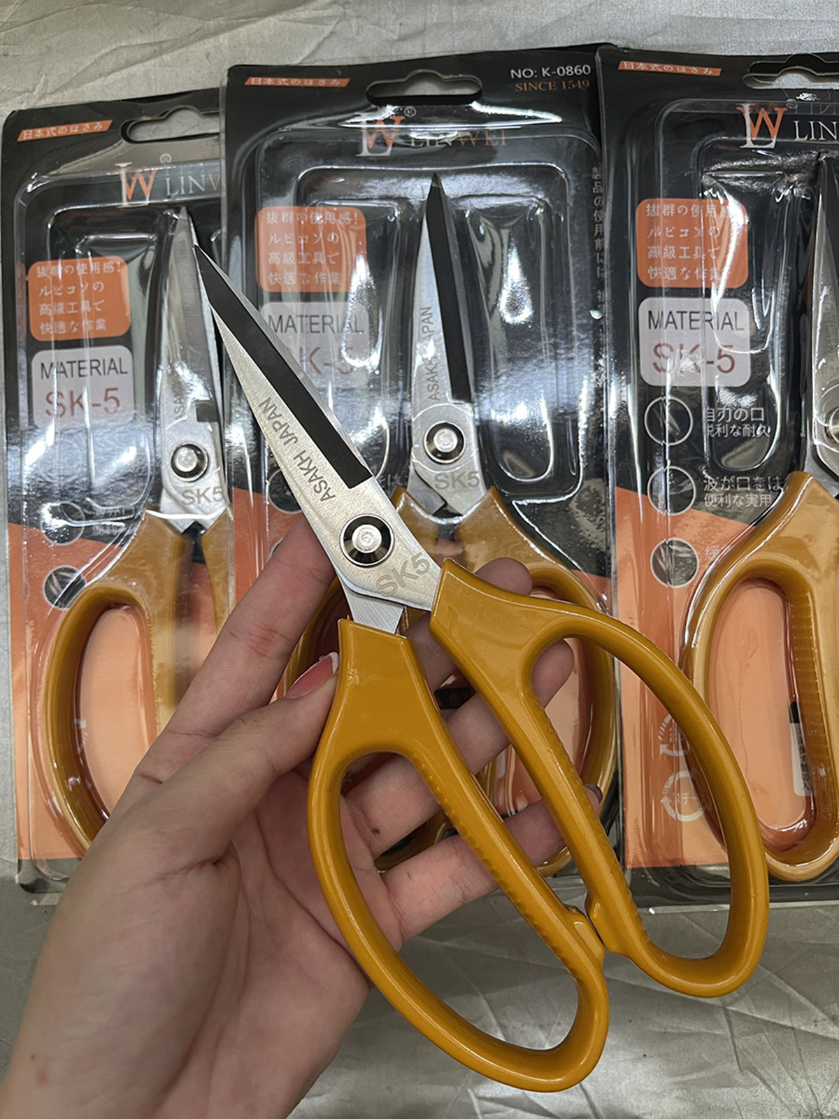 Kéo Cắt Nhà Bếp Đa Năng Cán Nhựa Xuất Nhật