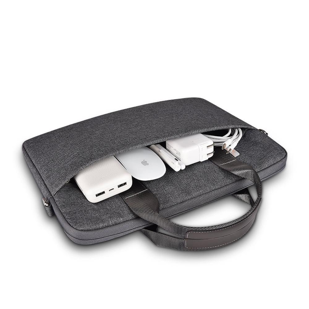 Túi Đựng Macbook Wiwu Minialist Dùng Cho  Màn Hình 13, 14inch Chất Liệu Vải Cao Cấp, Chống Nước - Hàng Chính Hãng