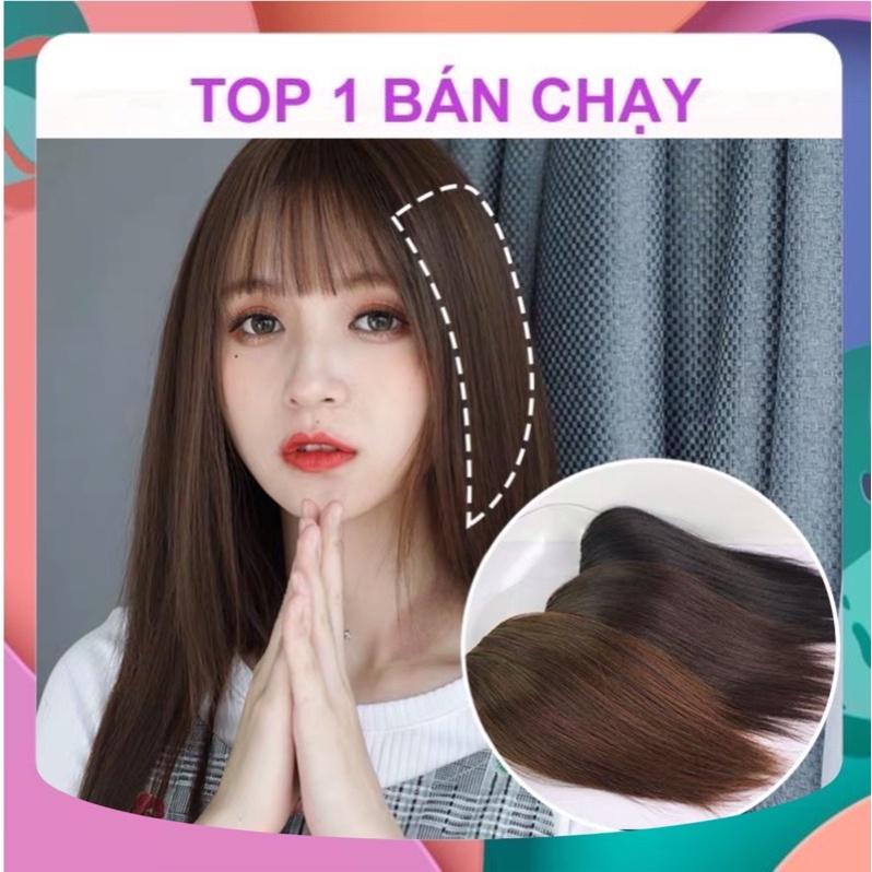 KẸP TÓC GIẢ PHÍM PHỒNG LÀM DÀY TÓC TỰ NHIÊN DỄ SỬ DỤNG HÌNH THẬT