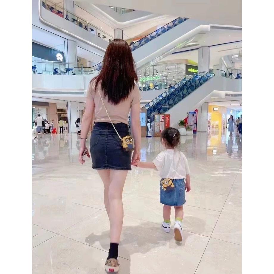 Túi minion đeo chéo nữ cute dễ thương đẹp giá rẻ đi chơi thời trang hàn quốc DC357