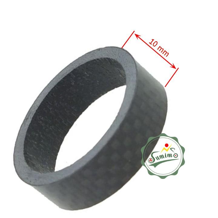 Vòng chêm cổ Carbon 10mm