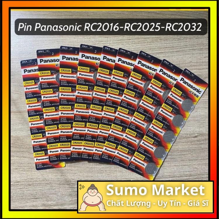 Pin Panasomic CR2032 - CR2016 - CR2025 Chuyên Dụng Cho Remote, Khoá Thông Minh