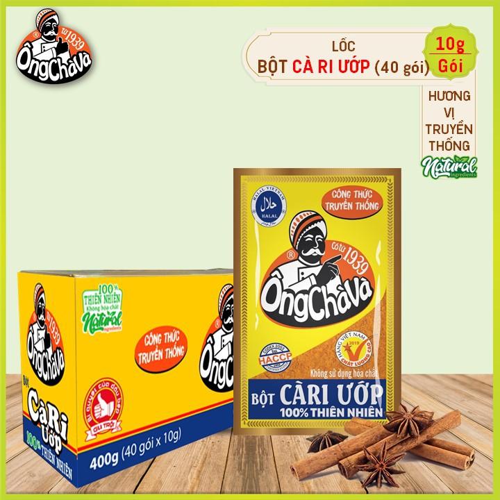 Lốc 40 Túi Bột Cà Ri Ướp Ông Chà Và 10g (Curry Seasoning Powder)