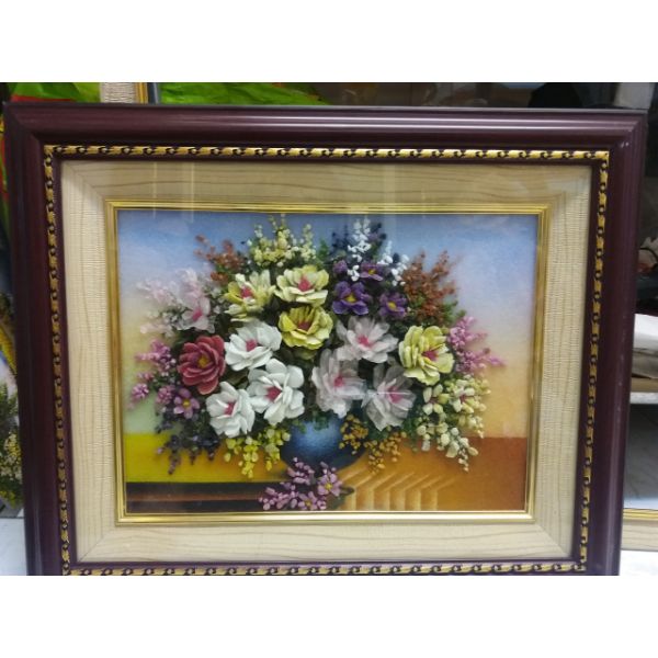 Tranh Đá Quý Hoa - Mẫu 4