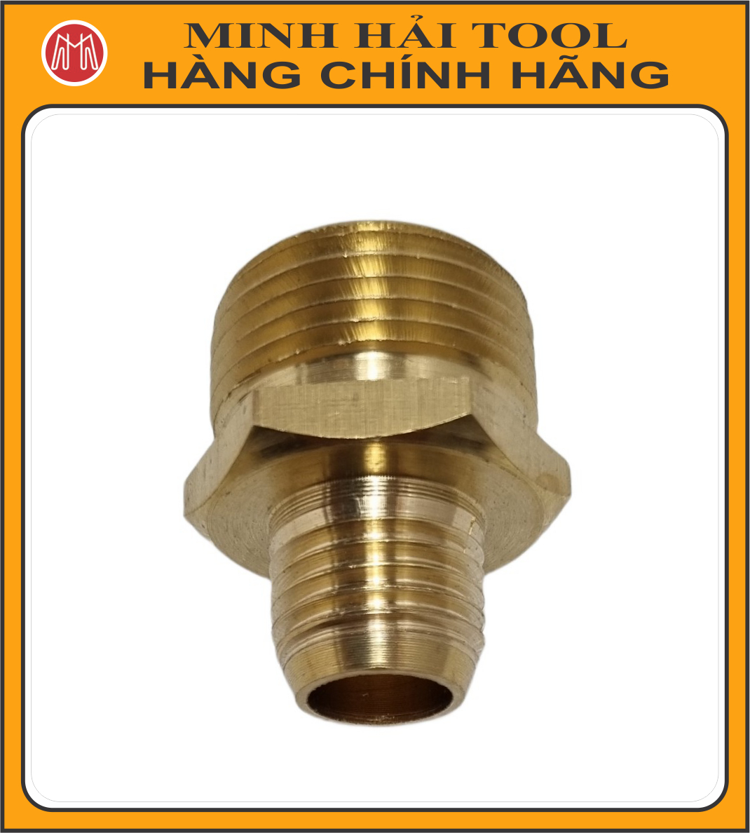 Khớp nối ống đầu ra bằng đồng cho máy rửa xe áp lực cao ren 14mm/22mm