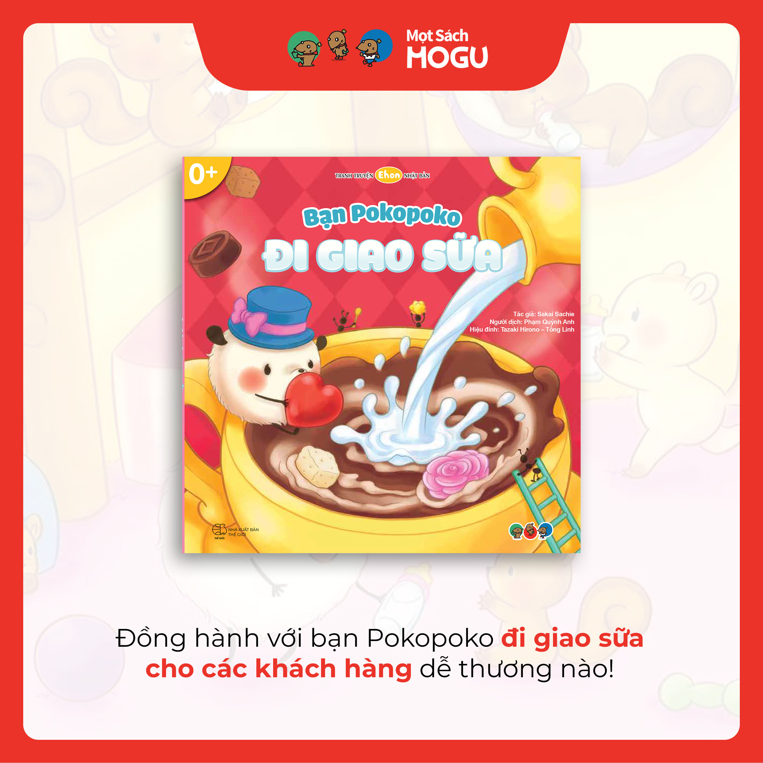 Truyện Ehon bé 1-2-3 tuổi - Bộ 5 cuốn Bé yêu động vật