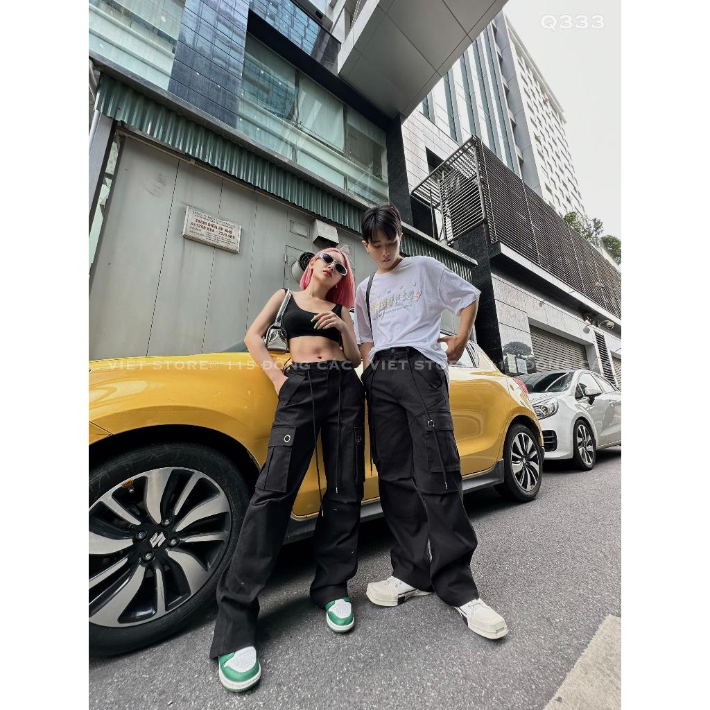 Quần Kaki Cargo Pant Túi Hộp Ống Suông Richky x Viet Store Local Brand Unisex Special Collection Premium Q333