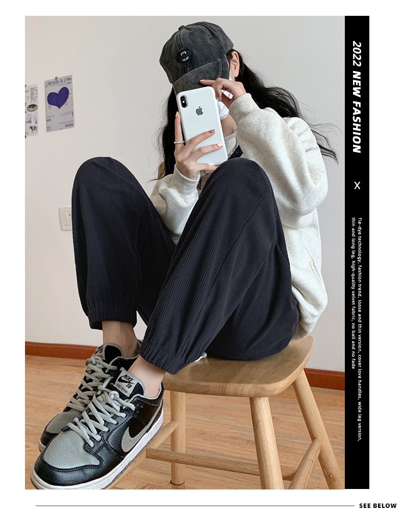 QUẦN ỐNG RỘNG LƯNG THUN JOGGER