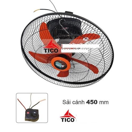 Quạt đảo trần quay 360 độ Tico B500- hộp số