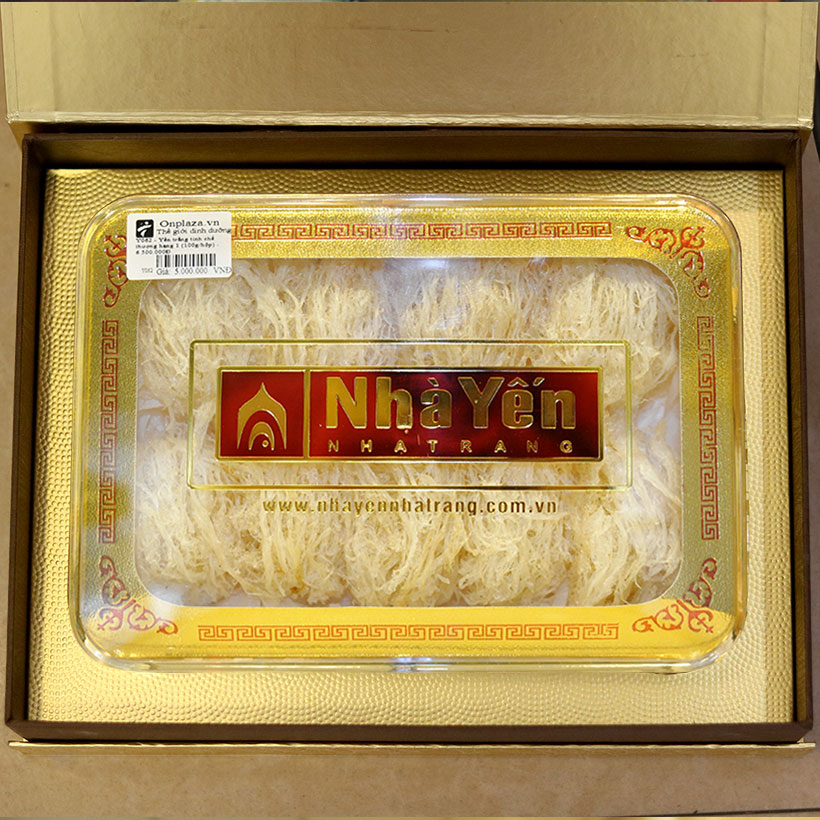 Yến trắng tinh chế thượng hạng 1 (100g/hộpthuộc dòng yến nổi tiếng của Nhà yến Nha Trang