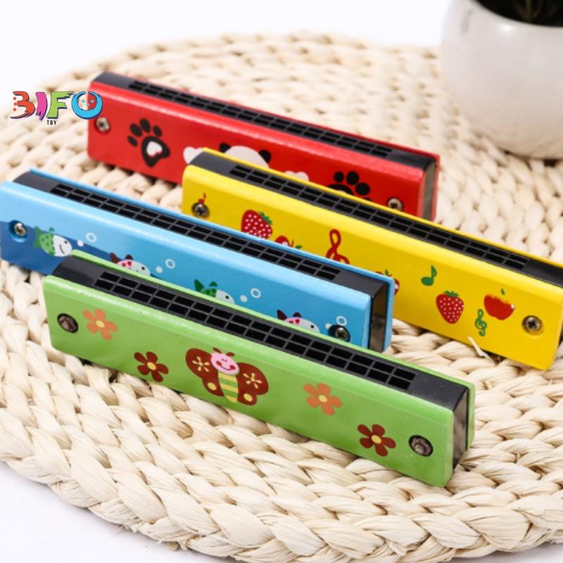 Đồ chơi âm thanh kèn Harmonica đồ chơi an toàn cho bé phát triển âm nhạc