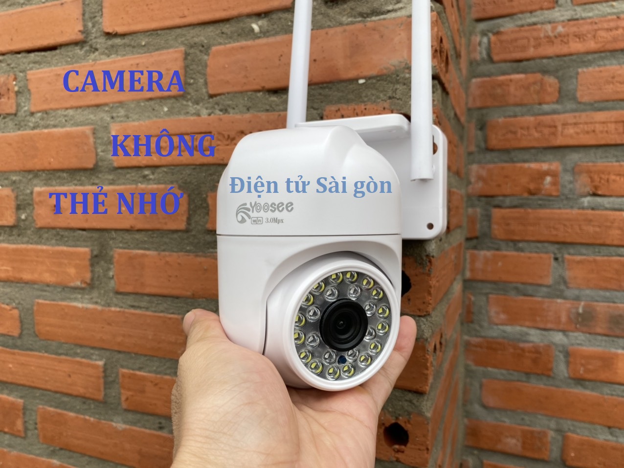 Camera IP Wifi Ngoài trời Yoosee PTZ FullHD 3.0  LED trợ sáng đàm thoại 2 chiều - hỗ trợ xoay 355 độ.HÀNG CHÍNH HÃNG