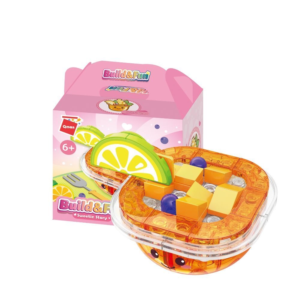 Đồ chơi - QMAN - 35011 Đồ chơi xếp hình Build &amp; Fun - Sweetie Story ngọt ngào