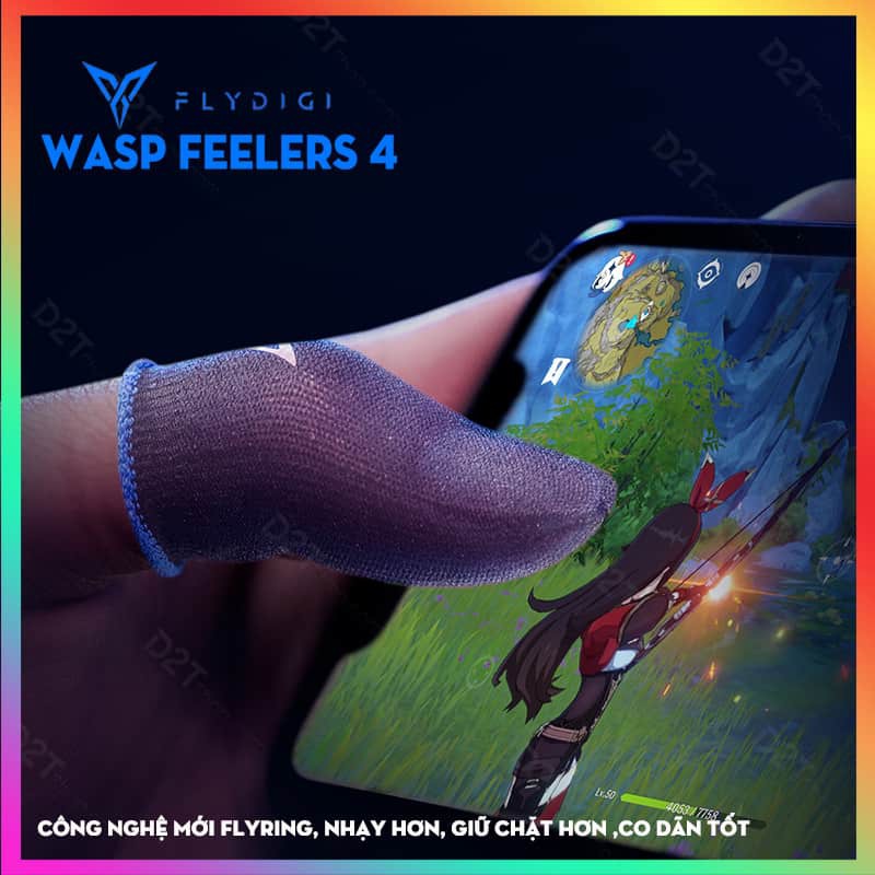 Găng tay chơi game Flydigi Wasp Feelers 3 (Phiên bản nâng cấp thế hệ 3) - Hàng chính hãng