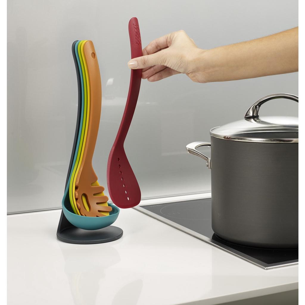 Bộ dụng cụ nấu ăn 5 món Joseph Joseph 101249 - Nest Utensils Plus Set Multicolour