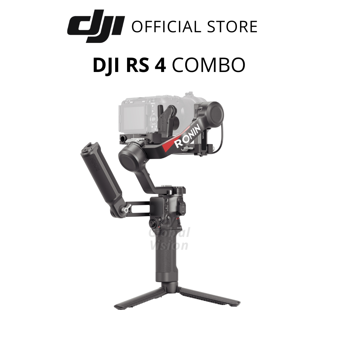 Gimbal máy ảnh DJI RS 4 chống rung cho camera DSLR và Mirrorless tải trọng đến 3kg, quay dọc linh hoạt (DJI RS 4) - Hàng chính hãng