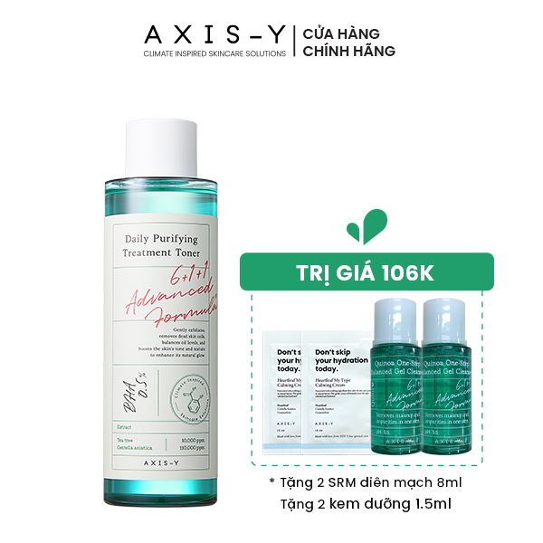 Nước hoa hồng Axis-Y Daily Purifying Toner 200ml