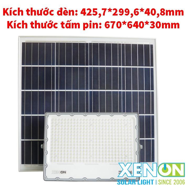 Đèn pha năng lượng mặt trời 500w cao cấp dây dài 1m DL05