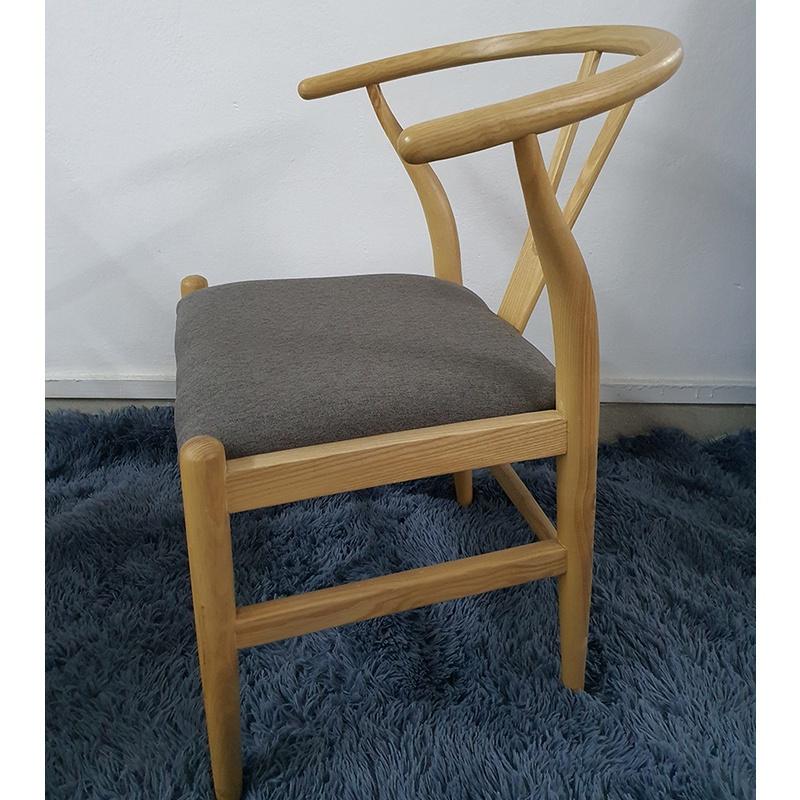 Ghế Wishbone gỗ tự nhiên thiết kế độc đáo, ghế ăn sang trọng
