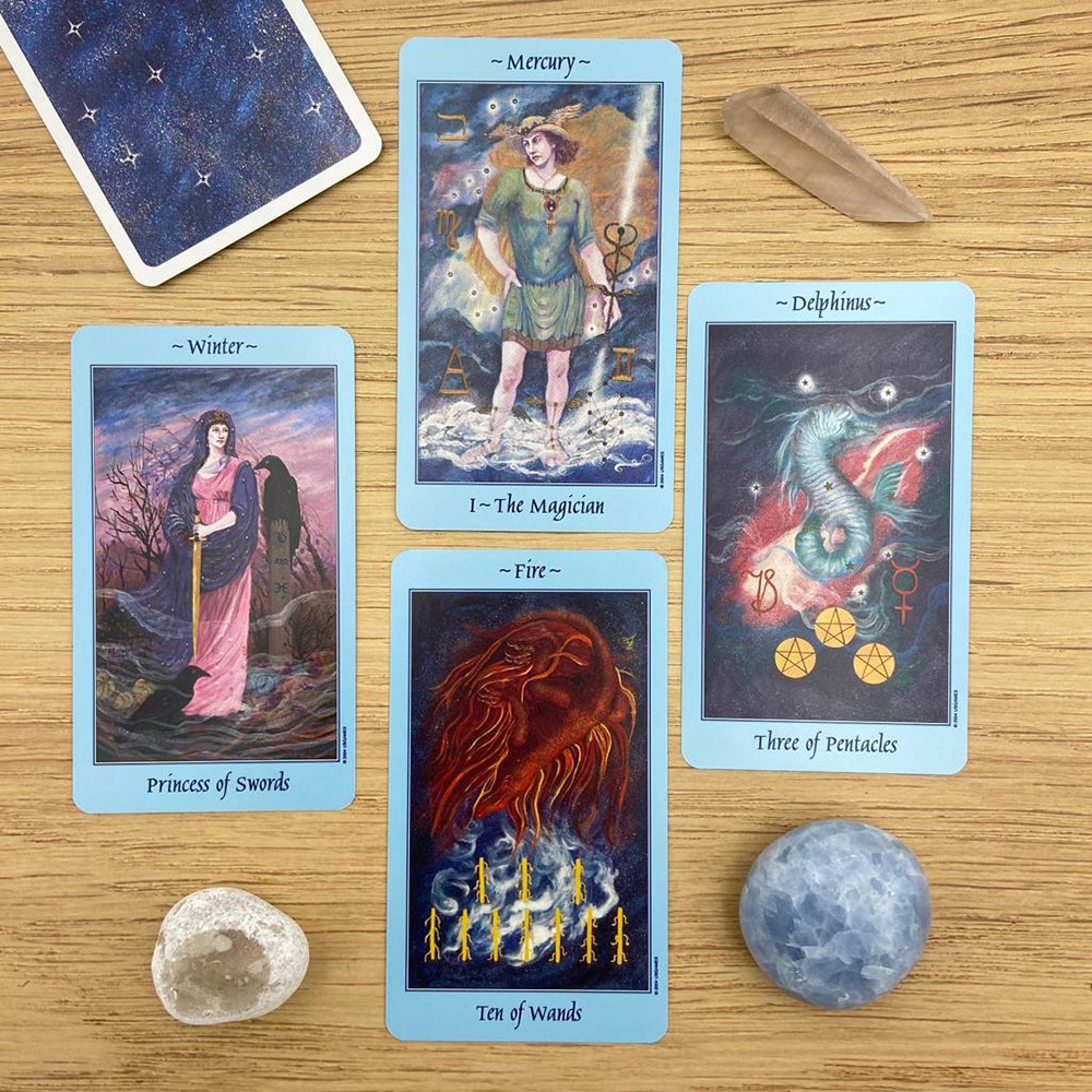 Bài Tarot Celestial Tarot  Đá Thanh Tẩy