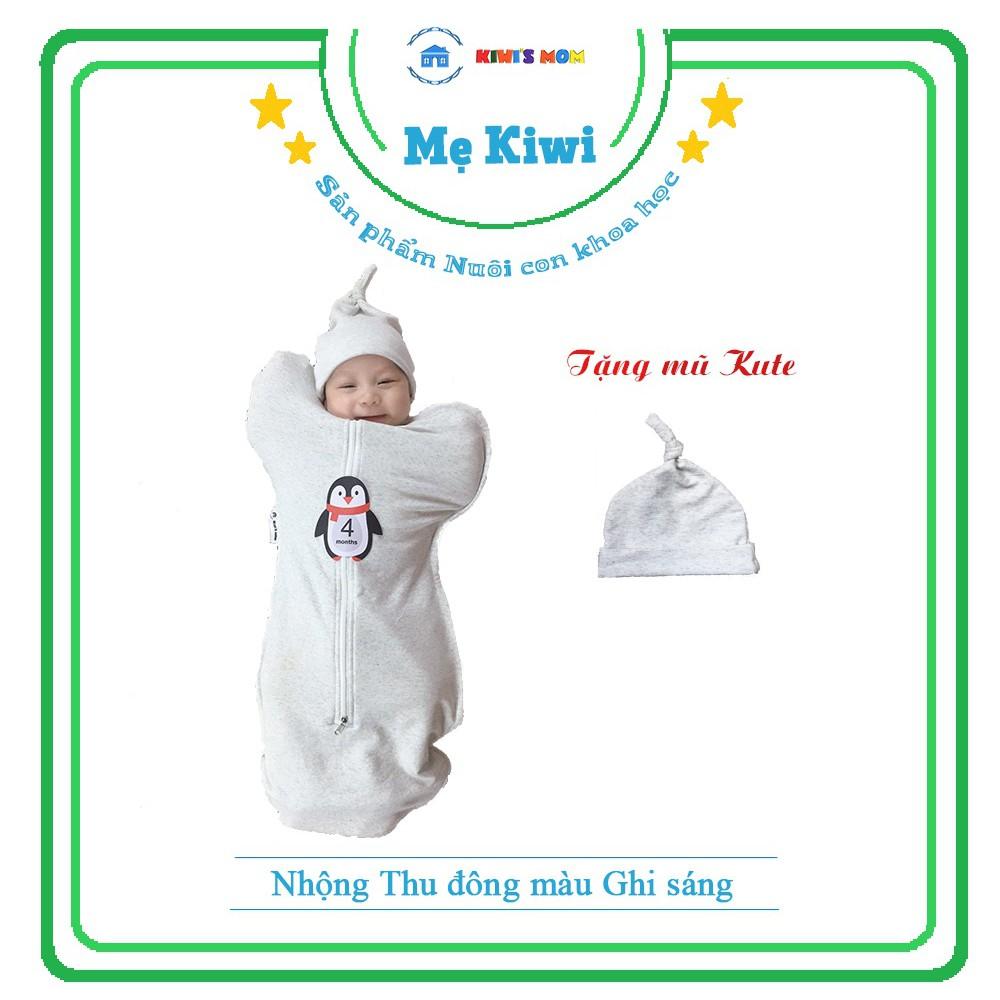 NHỘNG THU ĐÔNG CHO BÉ + TẶNG MŨ KUTE
